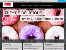 Tablet Screenshot of dottysdonuts.com
